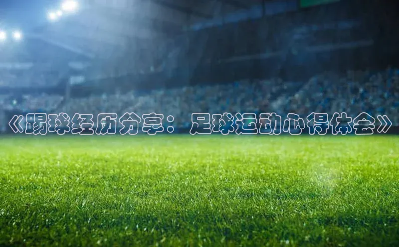 星欧网页登录入口百度健康《踢球经历分享：足球运动心得体会》